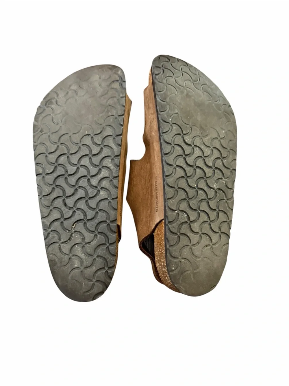 Birkenstock Milano Nubuck Leather Sandals Brown Women’s EU 43 US 10 Adjustable